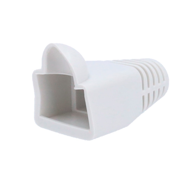 OEM RJ45-BOOTCAP-W Funda protectora RJ45 - Compatible con cables UTP CAT6 y CAT5