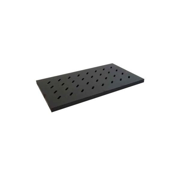OEM SAM-6704 SAM-6704 Bandeja fija perforada de 1U. Para armario mural con fondo de 450 mm. Acero laminado en fri?o de 1,2 mm