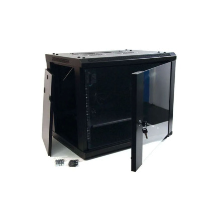 Comprar OEM SAM-6705 SAM-6705 Armario Rack 19? Tipo Mural de 9U. Fabricado en SPCC acero laminado en frío.  Cerradura de seguridad con llave. Carga de 60 kg. Se suministra desmontado y con accesorios
