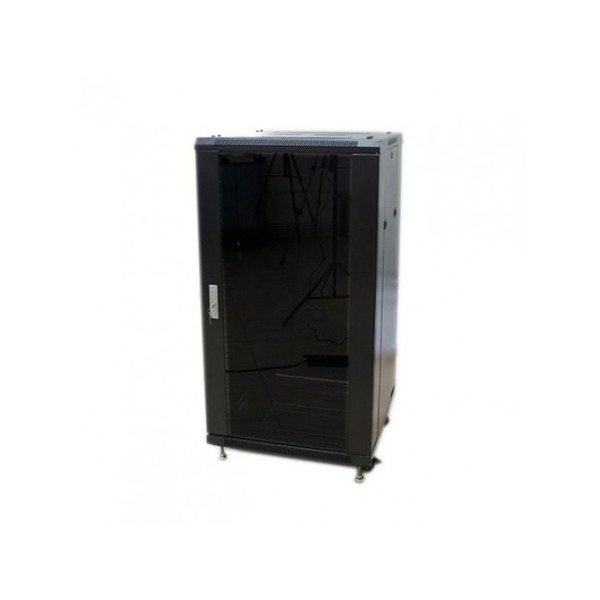 OEM SAM-6713 SAM-6713 Armario Rack Tipo Cabina de 32U. Fabricado en SPCC acero laminado en frío. Puerta frontal de vidrio templa