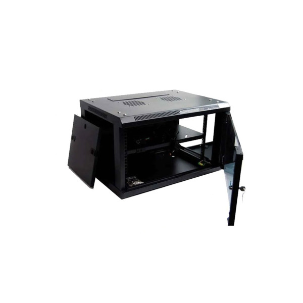 OEM SAM-6720 SAM-6720 Armario Rack 19? tipo mural de 6U. Fabricado en SPCC acero laminado en frío. Cerradura de seguridad con ll