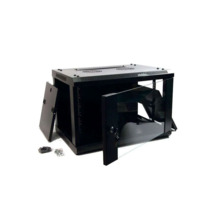 OEM SAM-6721 SAM-6721 Armario Rack 19? Tipo Mural de 6U. Puerta frontal de vidrio templado. Puertas laterales. Cerradura en puer