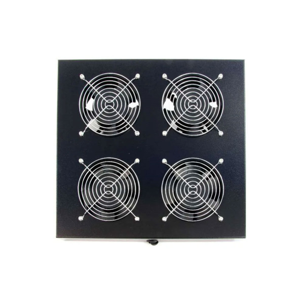 OEM SAM-6750 SAM-6750 Ventilador cuádruple de 12 cm para armario rack. Bandeja de ventilación con cuatro ventiladores de 12 cm.
