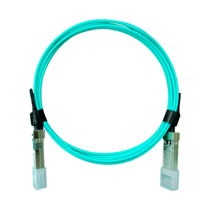 Comprar OEM SFP-10G-AOC-3M Cable de conexión directa SFP+ - Velocidad 10Gbps - Modulos SFP+ en ambos extremos - Ideal para Stacking entre Switches - 3 Metros de Longitud - Cable Óptico