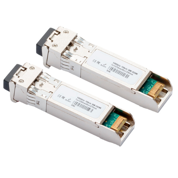 OEM SFP-10G-TR1513LR-10SMF-LC Pareja de módulos transceptores SFP - Tx 1330/1270 nm Rx 1270/1330 nm - Fibra monomodo - Conector