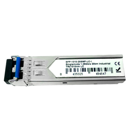 Comprar OEM SFP-1310-20SMF-LC-I Módulo transceptor SFP Industrial - TRx 1310 nm - Fibra monomodo - Conector LC UPC dúplex - Máximo 20 km - 1.25Gb/s - 1000Base-LX
