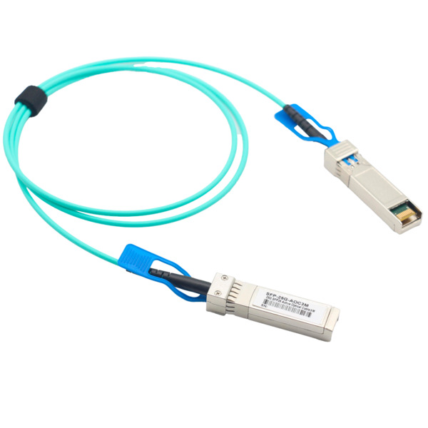 OEM SFP28-25G-AOC-3M Cable de conexión directa SFP28 - Velocidad 25Gbps - Modulos SFP28 en ambos extremos - Ideal para Stacking