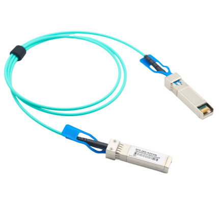 Comprar OEM SFP28-25G-AOC-5M Cable de conexión directa SFP28 - Velocidad 25Gbps - Modulos SFP28 en ambos extremos - Ideal para Stacking entre Switches - 5 Metros de Longitud - Cable Óptico