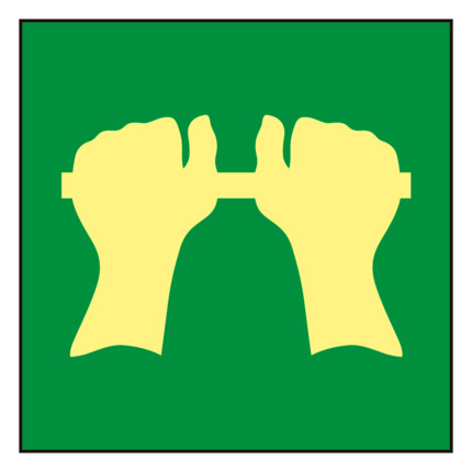 Comprar OEM SIGNS-935B-2121 Cartel de señalización - Condición segura - Empujar sobre la barra para salir - Colores fotoluminiscentes - Categoría B - Distancia de Visualización &lt;10m