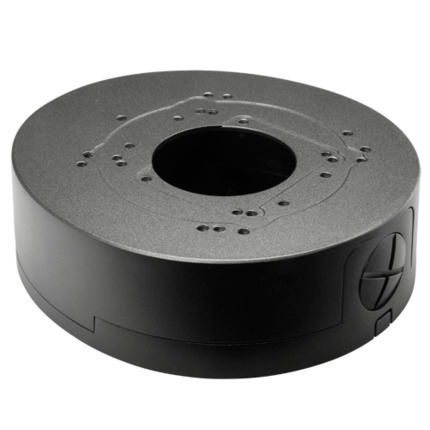 Comprar OEM SP955-BOX Caja de conexiones - Para cámaras domo - Apto para uso en exterior - Instalación en techo o pared - Pasador de cables - Color negro