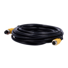 OEM ST-4PIN-AHD-200 Streamax - Cable para cámaras AHD - Conector M12 aviación - 4 Pines - Longitud 20m - Hembra - Hembra