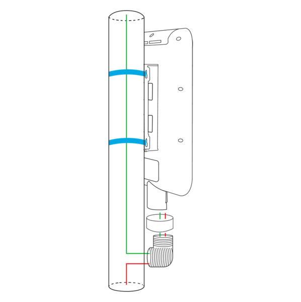 OEM SW0504POE-G-60-OUT Switch PoE de exterior - 4 RJ45 PoE + 1 Uplink RJ45 + 1 Uplink SFP - 4 x 100/1000 Mbps  1 x Gigabit  1 x (5)