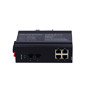 OEM SW0604HIPOE-MGF-120-DIN Switch PoE Marca Blanca - Montaje en carril DIN - 4 Puertos Gigabit + 2 SFP Gigabit - 90W puertos 1 (2)