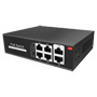 OEM SW0604POE-G-65-E Switch PoE - 4 puertos PoE + 2 Uplink RJ45 - Velocidad hasta 1000 Mbps en todos los puertos - Hasta 60W en (2)