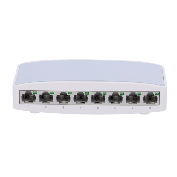 OEM SW08 Switch de sobremesa - 8 puertos Fast Ethernet - Velocidad 10/100 Mbps - Plug &amp; Play - Soporta IEEE802.3x - Soporta (1)