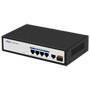 OEM SW64HIPOE-2AZCXF-60 Switch PoE Multigagibit 2,5Gbps - 4 PoE + 1 Uplink Rj45 1/2,5G+ 1 Uplink SFP+ 10G  - Velocidad de puerto (2)