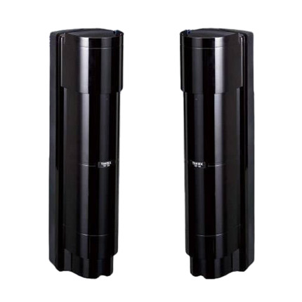Comprar OEM TA-TXF-125E-KH Detector de barrera por infrarrojos - Compatible con transmisor vía radio - Cableado | 4 haces | Función AND y OR - Alcance máx. de detección 100 m (ajustable) - Doble Tamper | Salida de alarma - Alimentación a pilas