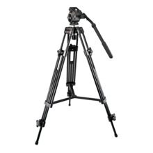 OEM TRIPOD-2M Trípode Profesional - Extensible hasta 189cm - Apto para uso en exterior - Color negro - Compatible con Cámaras te