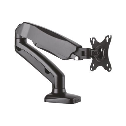 Comprar OEM TVM-1327DESK-FLEX Soporte para monitor LCD - Instalación en mesa - Inclinación -45º ~ +90º Rotación 180º Giro 360º - Ajustable en altura entre 160 mm y 410 mm - Carga máxima 6,5 Kg/brazo - Pantallas 13"~27"
