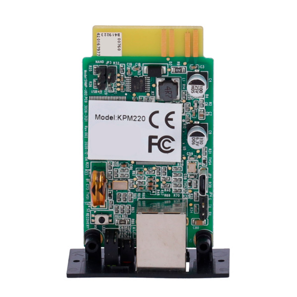OEM UPS-SMNP-KPM220 Tarjeta SNMP de red para monitorización de UPS - Para instalación en slot de UPS y conexión a red - Compatib (1)