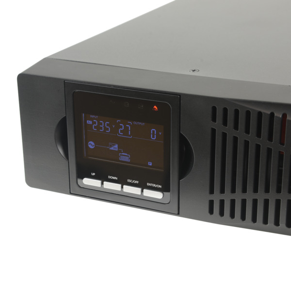 OEM UPS2000VA-ON-2-RACK SAI online para instalar en rack o torre - Potencia 2000VA/1800W - 2 salidas SAI/UPS protegidas - Tiempo (3)