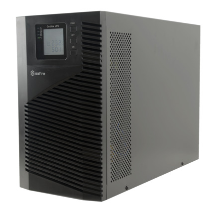 Comprar OEM UPS3000VA-ON-4 SAI online - Potencia 3000VA/2700W - Entrada 200~240 Vac / Salida 200~240 Vac - 4 salidas SAI/UPS protegidas - Tiempo de recarga 4~5 h - 6 baterías de plomo-ácido selladas (incluidas)