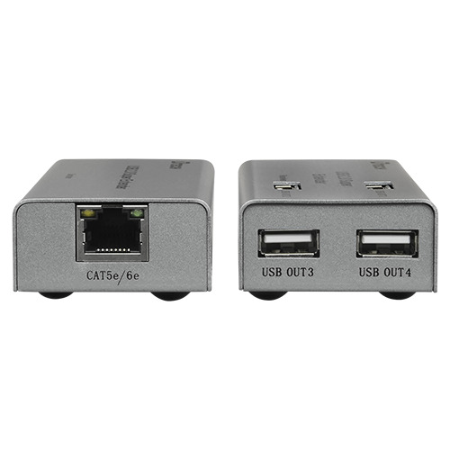 OEM USB-EXT-4 Extensor USB LAN - 1 entrada USB - 4 salidas USB - Longitud máxima de conexión 50m - Plug and Play (3)