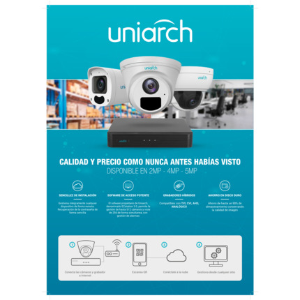 Comprar OEM UV-POSTER-50X70-ES Póster Uniarch 50x70 Español