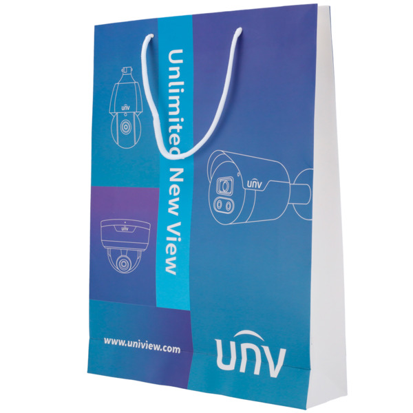 OEM UV-UNI-BAG Uniarch - Bolsa - Cartón laminado - Color azul/blanco