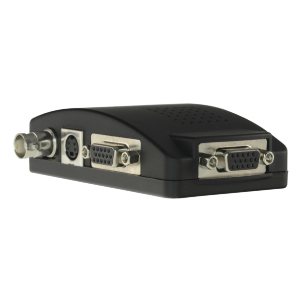 OEM VGA-CONVERTER Adaptador de vídeo - Entradas: VGA, SVIDEO o Vídeo BNC - Salida: VGA - Múltiples resoluciones soportadas - Sis (3)
