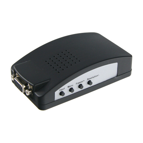 OEM VGA-CONVERTER Adaptador de vídeo - Entradas: VGA, SVIDEO o Vídeo BNC - Salida: VGA - Múltiples resoluciones soportadas - Sis