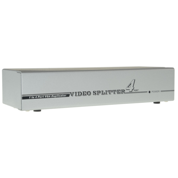 OEM VGA-SPLITTER-4 Multiplicador de señal VGA - 1 entrada VGA - 4 salidas VGA - VGA, SVGA, XGA, Multisync - Distancia máxima a m (1)