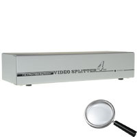 OEM VGA-SPLITTER-4 Multiplicador de señal VGA - 1 entrada VGA - 4 salidas VGA - VGA, SVGA, XGA, Multisync - Distancia máxima a m (2)
