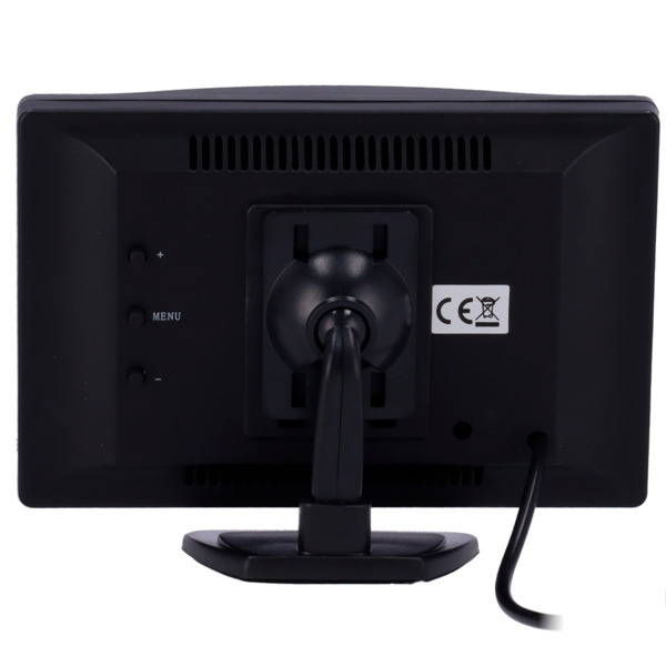 OEM VW-TD50 Monitor LCD 5&quot; Analógico - Streamax compatible - Conector M12 4pines y RCA - Alimentación 12V DC - Soporte regu (5)