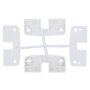 OEM WM-BOLT-BRACKET-W Soporte para cerrojo inteligente - Compatible con WM-BOLT-W y WM-BOLT-WIFI-W - Apto para ajustar la pieza (2)