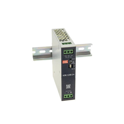 Comprar OEM XDR-120E-12 Alimentador industrial ultra fino de 230Vac a 12Vdc hasta 120W. Carril Din.