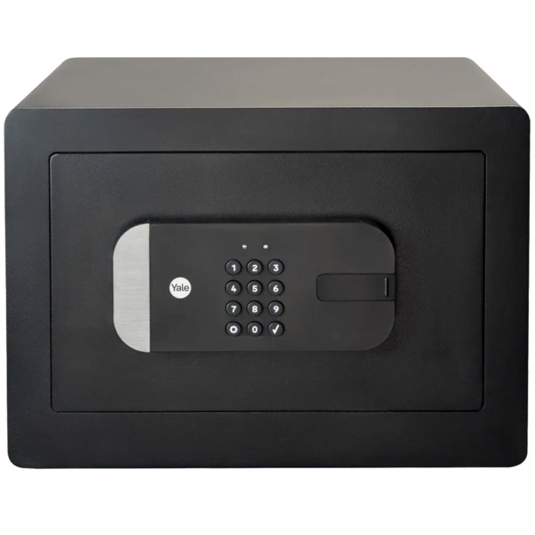 OEM YALE-SMARTSAFEBOX Caja fuerte inteligente BLE - Apertura con PIN, llave física y APP - Sensor de estado de puerta - Alimenta