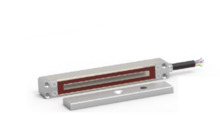 Openers ME510 Electroimán 12Vcc IP 65 de superficie de 500 kg. c/ conmutador
