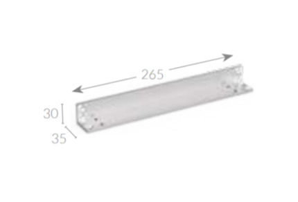 Comprar MEL4 Escuadra "L" de fijación para ME500/510. Necesario adquirir MEL1 (no incluido)