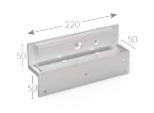 Openers MEZ1 Escuadra tipo "Z" de fijación para ME400/420, ME500/510 y ME600/620 (necesario 2 unidades)