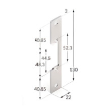 Openers S27X Frontal Corto reversible para cerraderos O&C