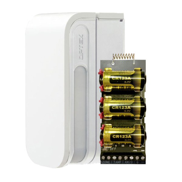 Optex AXPRO-BXS-R AXPRO-BXS-R Detector de doble PIR dual para visión lateral en exteriores. Incorpora transmisor vía radio HIK-3