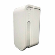 Optex BXS-RAMW Detector PIR 24 m exterior con área detección estrecha con antienmascaramiento. Autoalimentado. Blanco. Pilas no