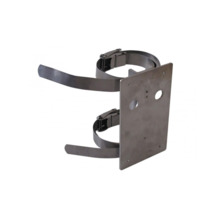 Optex OPTEX-103 RLS-PB Soporte de acero inoxidable para instalar los detectores Redscan en postes