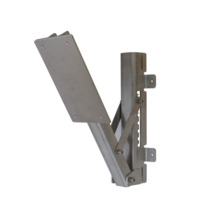 Optex OPTEX-104 RLS-SB Soporte de acero inoxidable ajustable en ángulo para instalar los detectores Redscan en postes