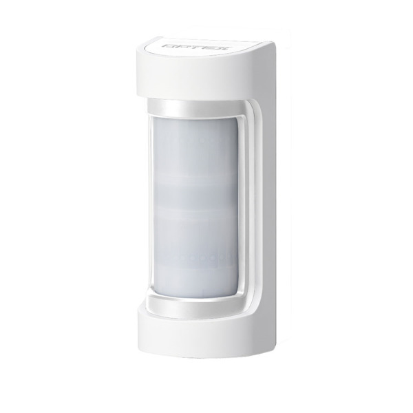 Optex OPTEX-117 VXS-AM-W Detector de doble PIR para exteriores de 12m, 90° de alcance. Antimasking por IR activo. Lógica de proc