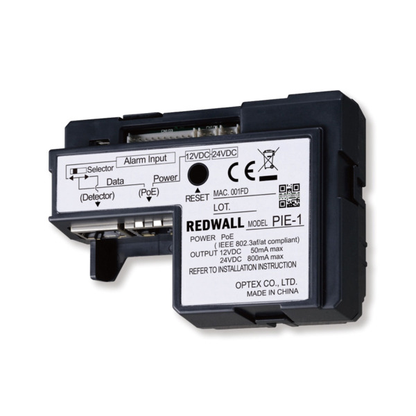 Optex OPTEX-134 PIE-1 Codificador que convierte salidas de relé analógicas a código ASCII original (código de evento Redwall) .
