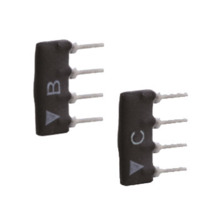 Optex OPTEX-148 PEU-F-PACK Pack de 100 módulos de resistencia de final de línea para detectores OPTEX. Alarma 5.6 k?, Tamper 5.6