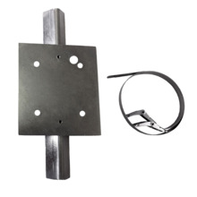 Optex OPTEX-88 SIPLRP-PB Soporte de montaje en poste compatible con la serie SIP Redwall