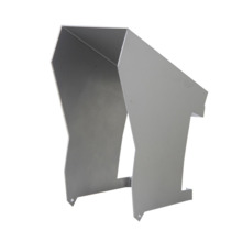 Optex OPTEX-89 SIP-MINIHOOD Visera de protección contra el sol o la nieve para detectores de la serie SIP Redwall